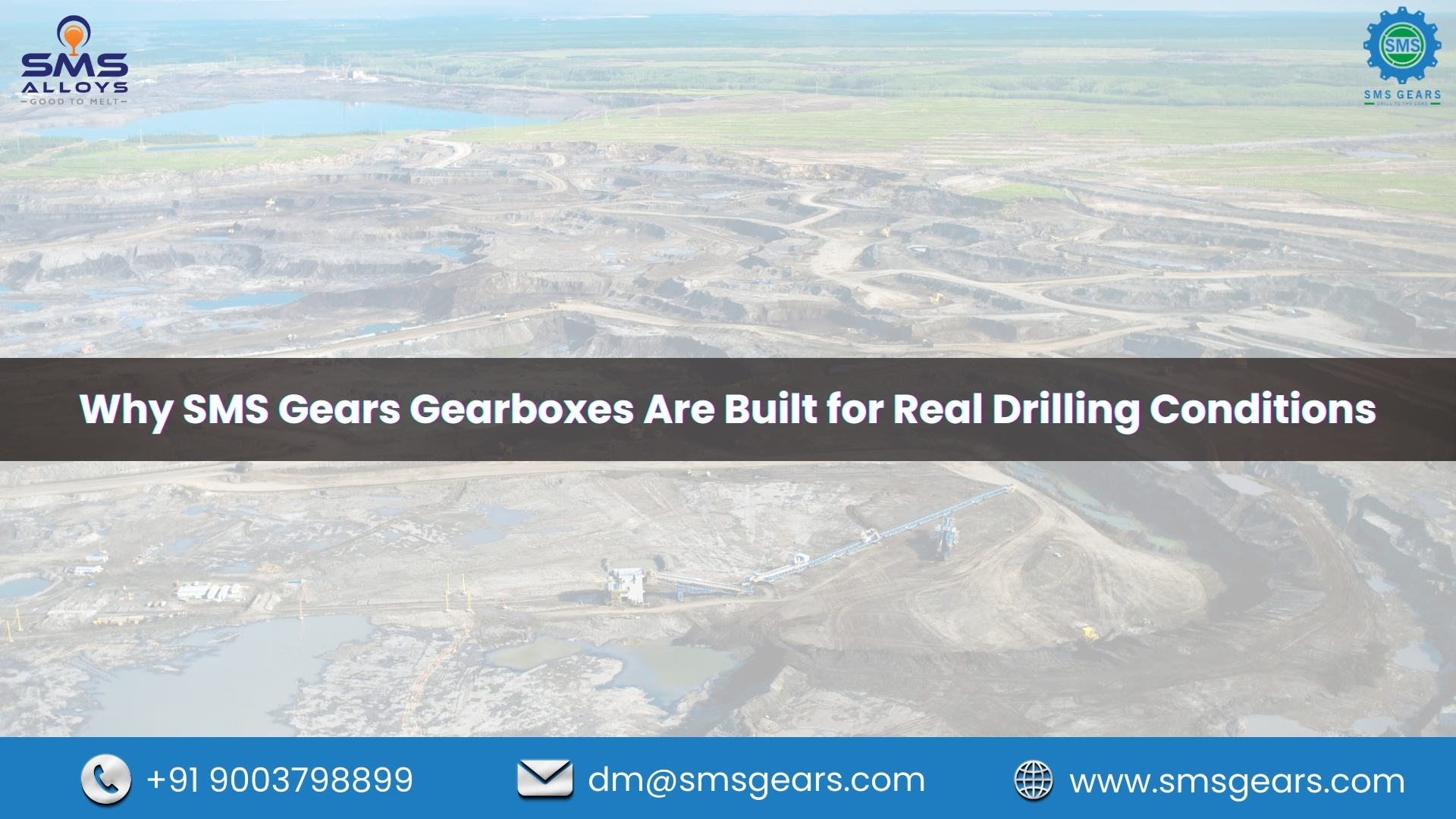 Why SMS Gears Gearboxes Are Built for Real Drilling Conditions