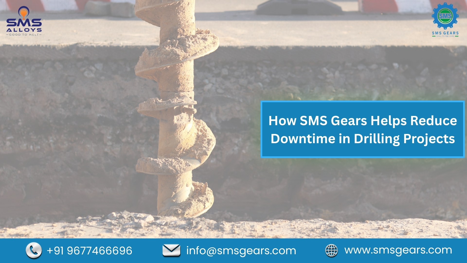 How SMS Gears Helps Reduce Downtime in Drilling Projects